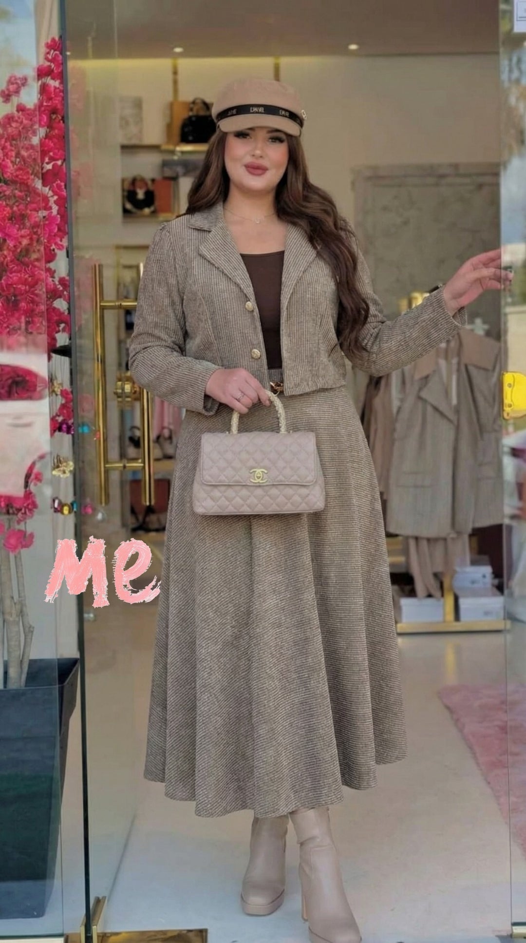 ✨ Ensemble Veste & Jupe - Élégance Parisienne ✨