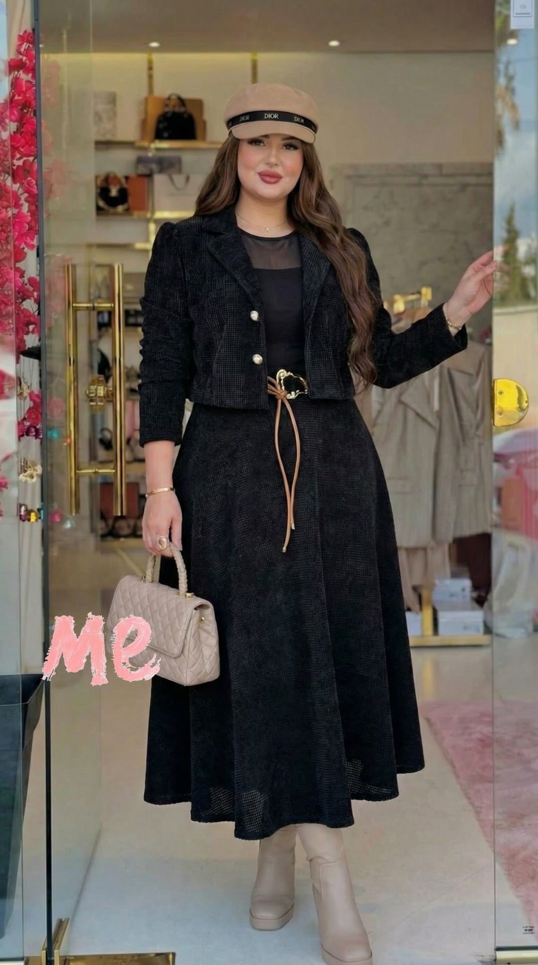 ✨ Ensemble Veste & Jupe - Élégance Parisienne ✨