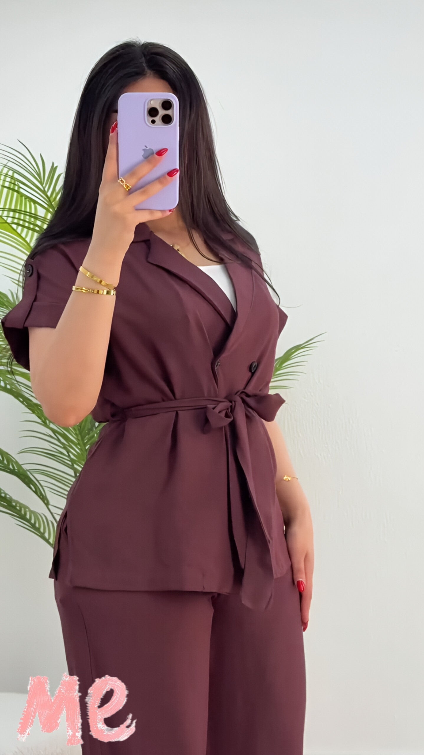✨ Ensemble ceinturé chic ✨