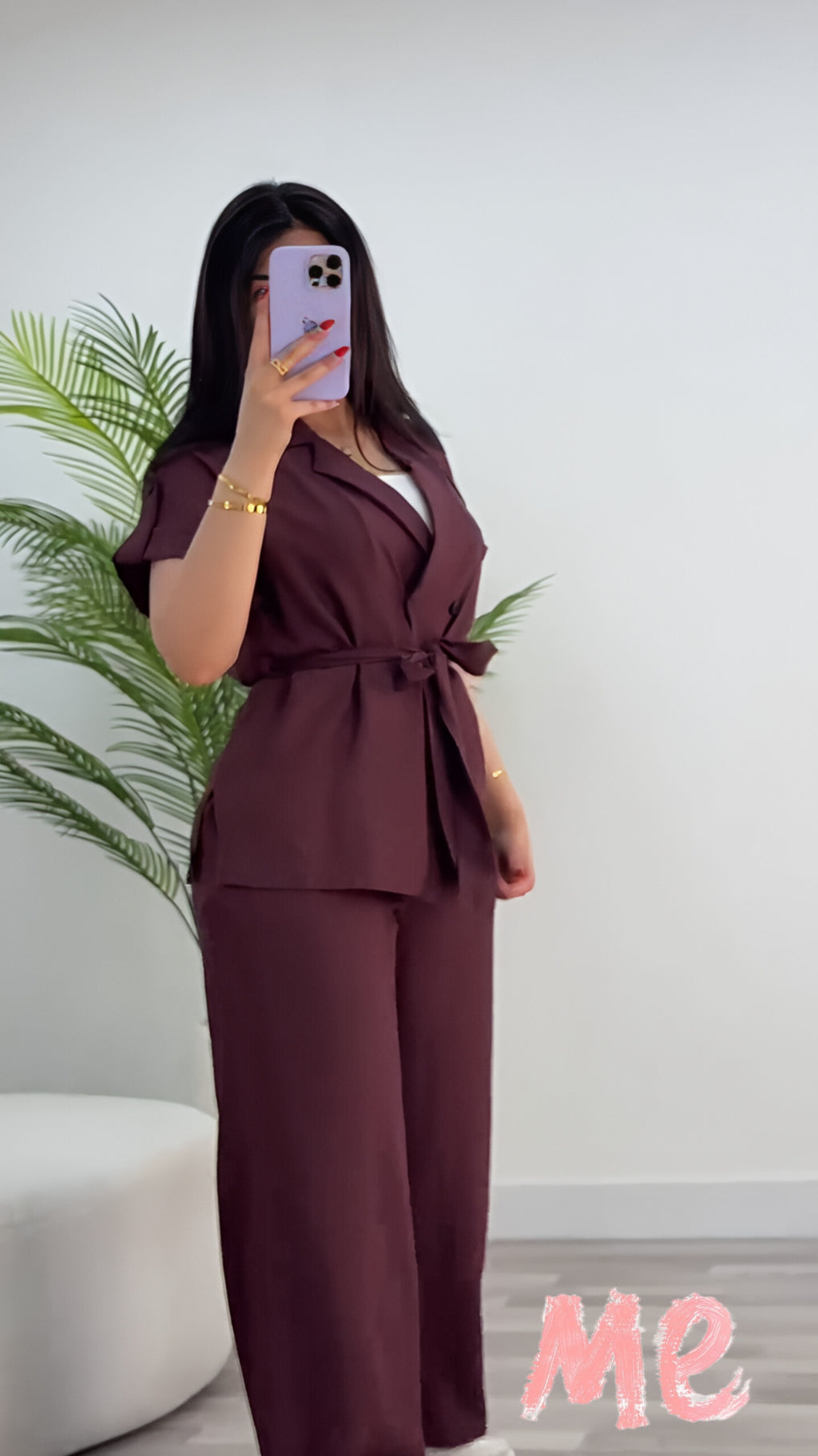 ✨ Ensemble ceinturé chic ✨