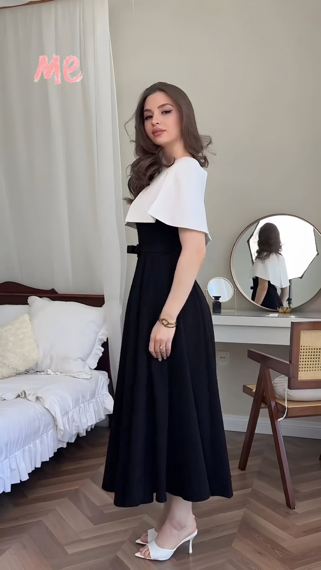 "الفستان اللي يعطيك الثقة من أول لبسة 👗🎀