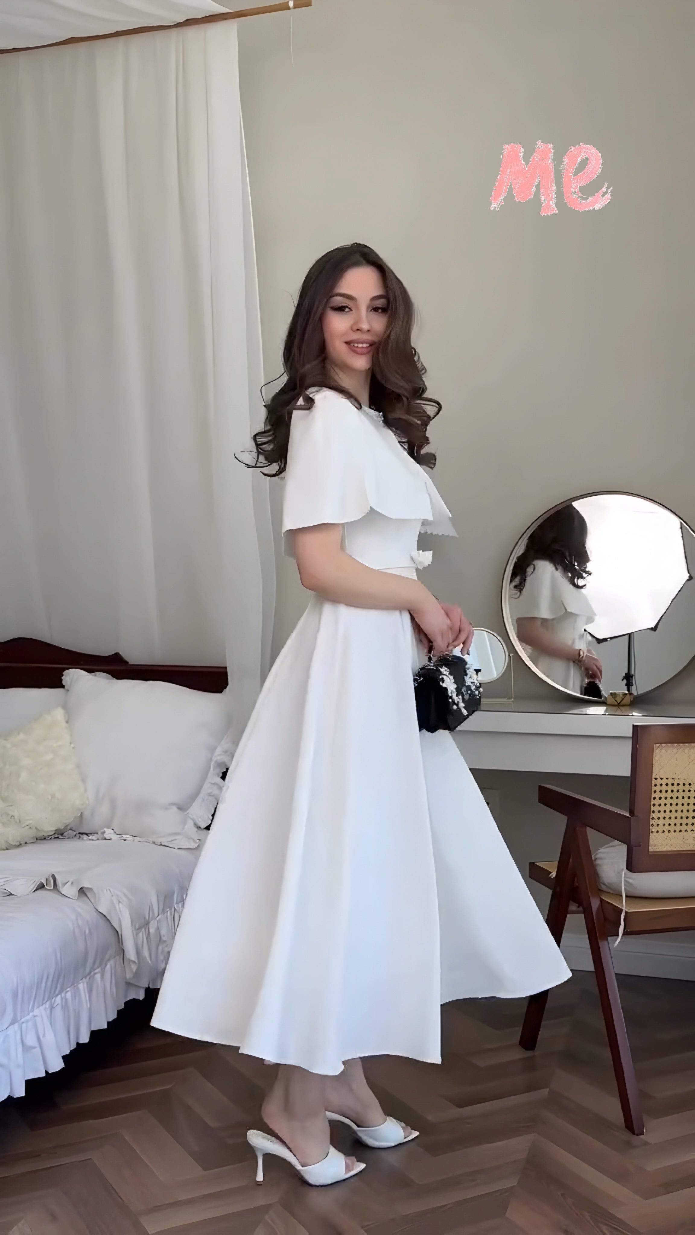 "الفستان اللي يعطيك الثقة من أول لبسة 👗🎀