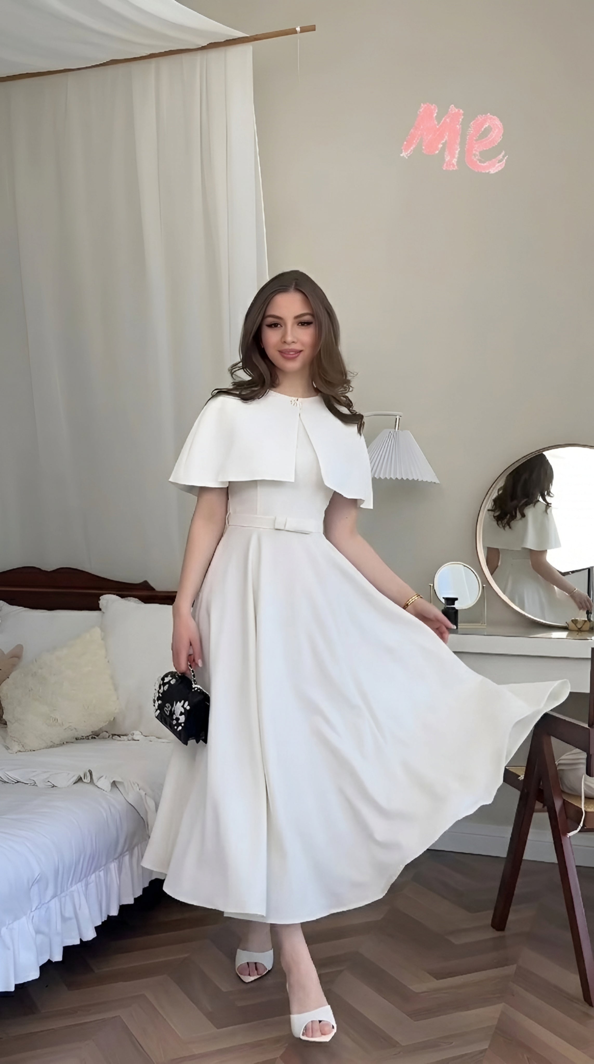 "الفستان اللي يعطيك الثقة من أول لبسة 👗🎀